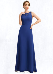 Jade A-line Scoop Floor-Length Chiffon Mother of the Bride Dress With Beading Sequins XXC126P0021920