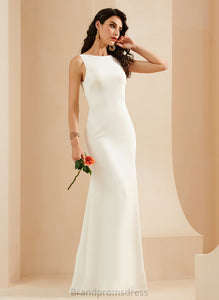 Floor-Length Dress Xiomara Trumpet/Mermaid Wedding Wedding Dresses Crepe Stretch