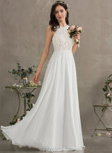 Load image into Gallery viewer, Lace Wedding Dresses Floor-Length A-Line Chiffon Ayla Wedding Dress