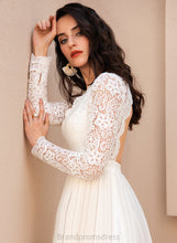 Load image into Gallery viewer, Dress Pancy Floor-Length Wedding Wedding Dresses A-Line V-neck Chiffon Lace