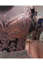 Load image into Gallery viewer, Ball Gown Prom Dress With Beads, Floor Length Quinceanera Dress