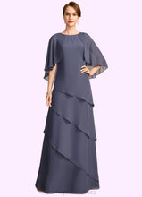 Load image into Gallery viewer, Nora A-line Scoop Floor-Length Chiffon Mother of the Bride Dress With Beading XXC126P0021735