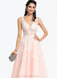 Wedding Dresses Floor-Length Beading Alessandra Dress Ball-Gown/Princess With Sequins Tulle V-neck Wedding Lace