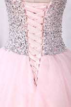 Load image into Gallery viewer, 2024 Ball Gown Sweetheart Quinceanera Dresses Tulle With Beading Floor Length