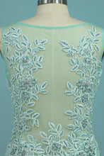 Load image into Gallery viewer, 2024 Prom Dresses Mermaid Scoop With Applique And Beads Lace
